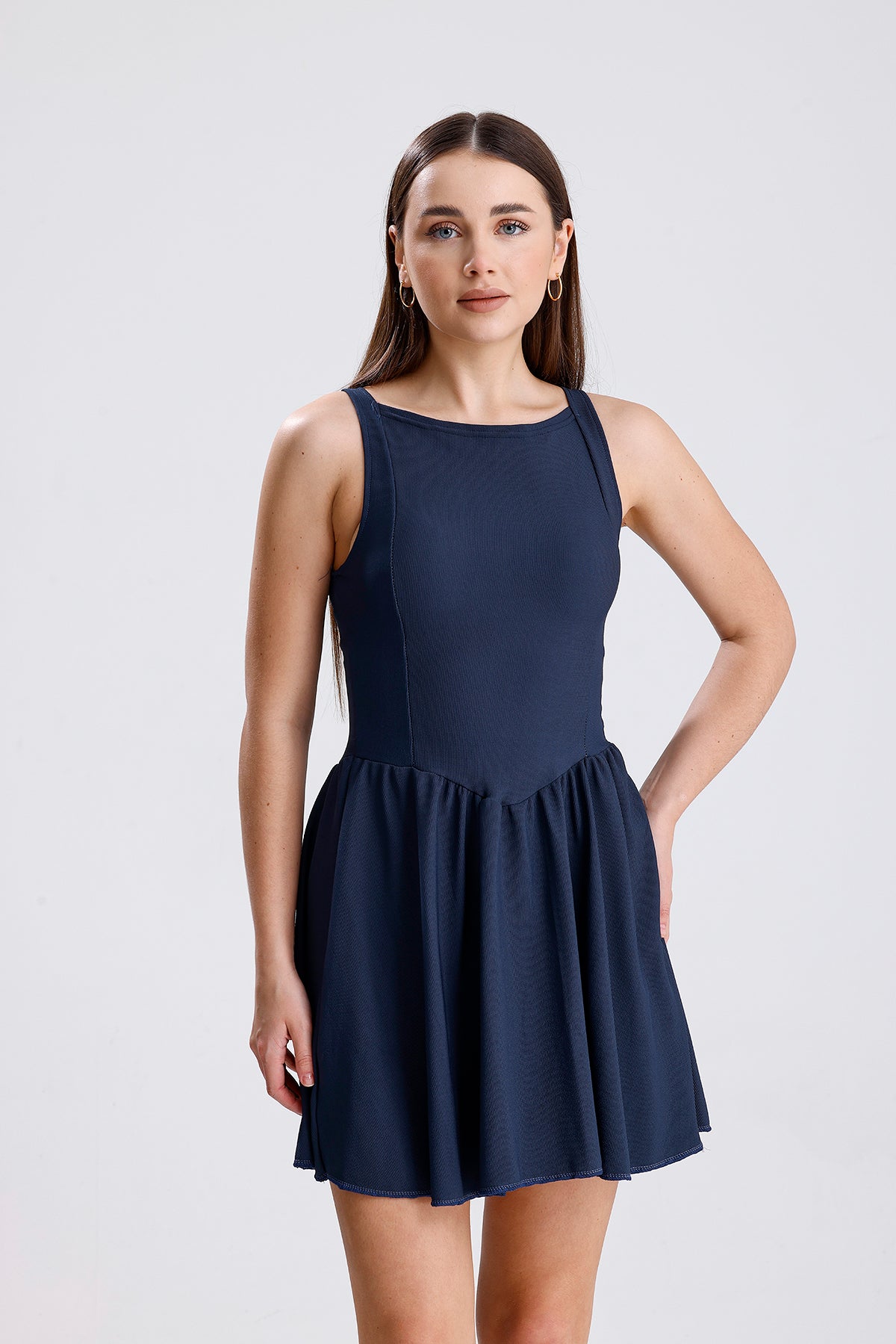 Piliseli Mini Elbise