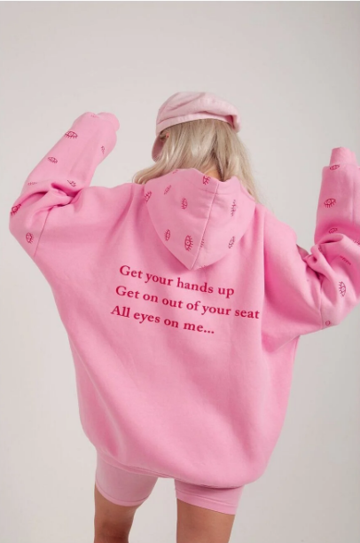 Pembe Oversize Sweatshirt