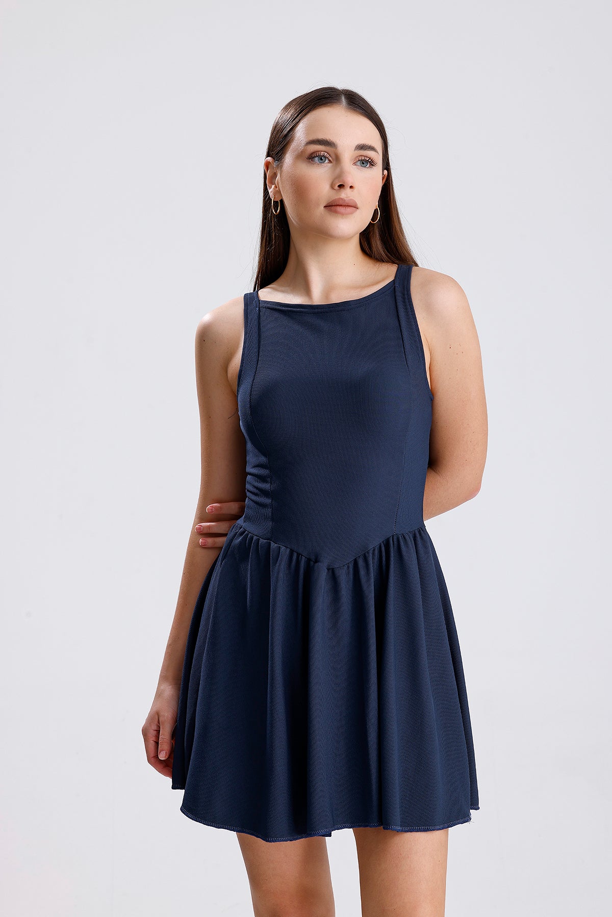 Piliseli Mini Elbise